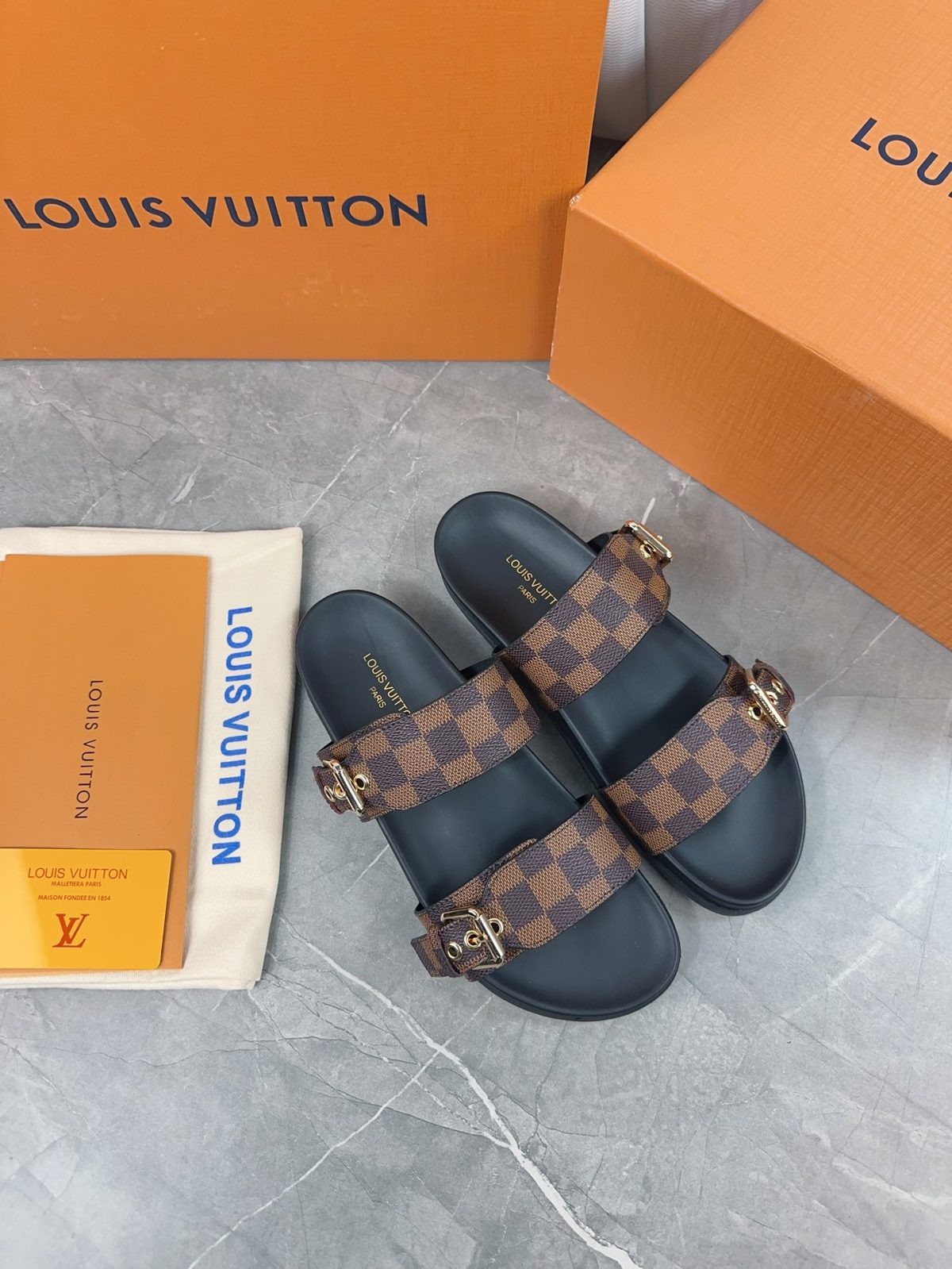 Louis Vuitton 2024ss Slippers Size 36-45 - Image 7