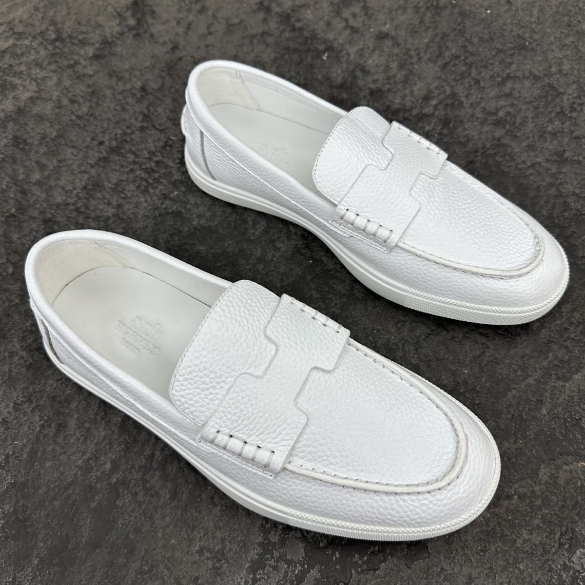 Hermes Job Unisex Loafers Size 35-46 - Image 2