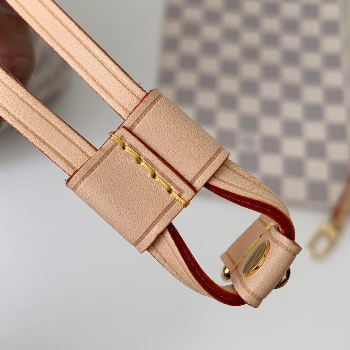 Louis Vuitton N41360 Neverfull Women Bags White Size 32*29*17cm - Image 9