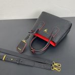 Prada 1BG443 Double Saffiano Leather Bags Size 25*18.5*12.5cm - Image 6