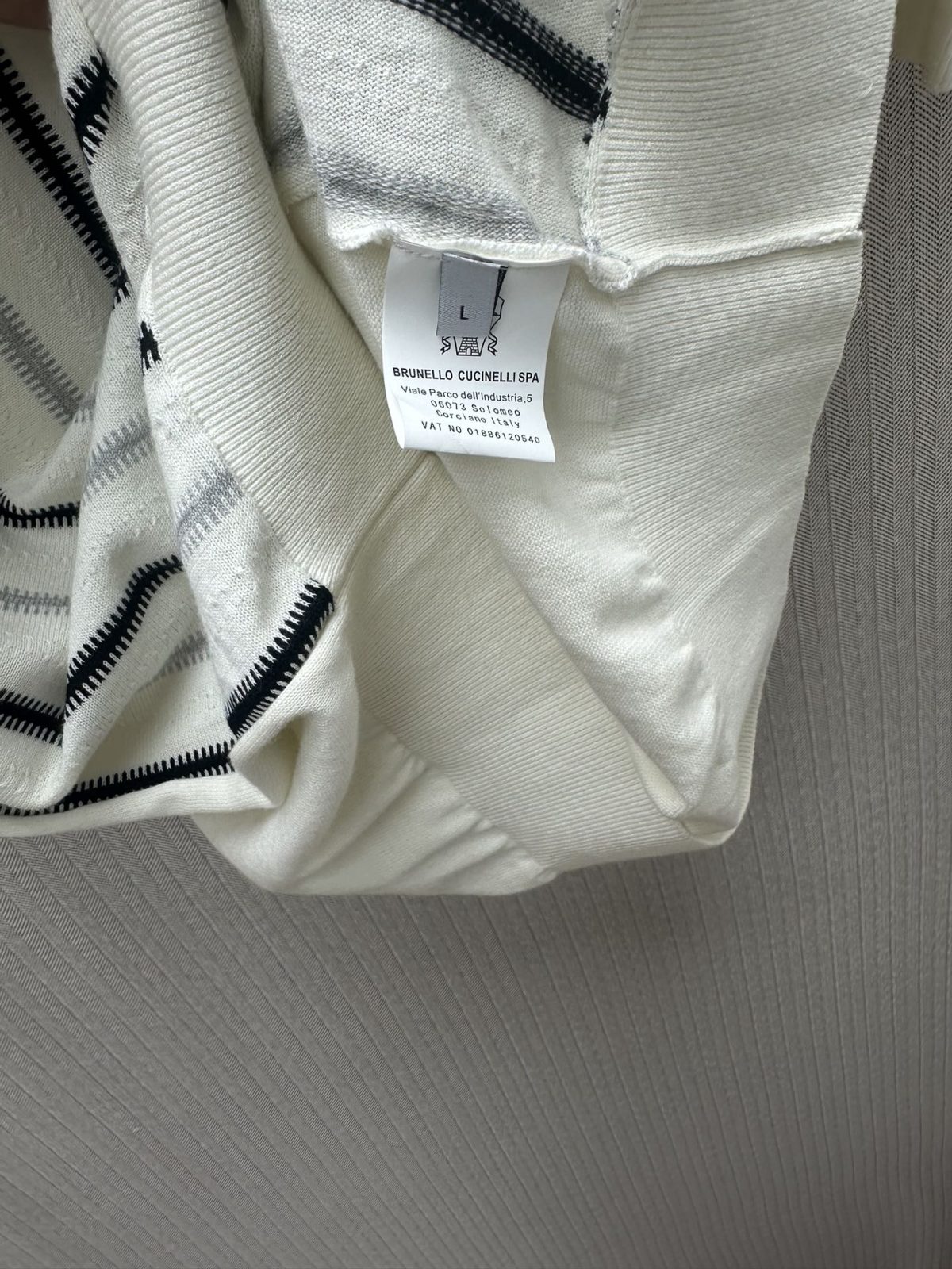 Brunello Cucinelli Polo T Shirt Size S-XL - Image 5