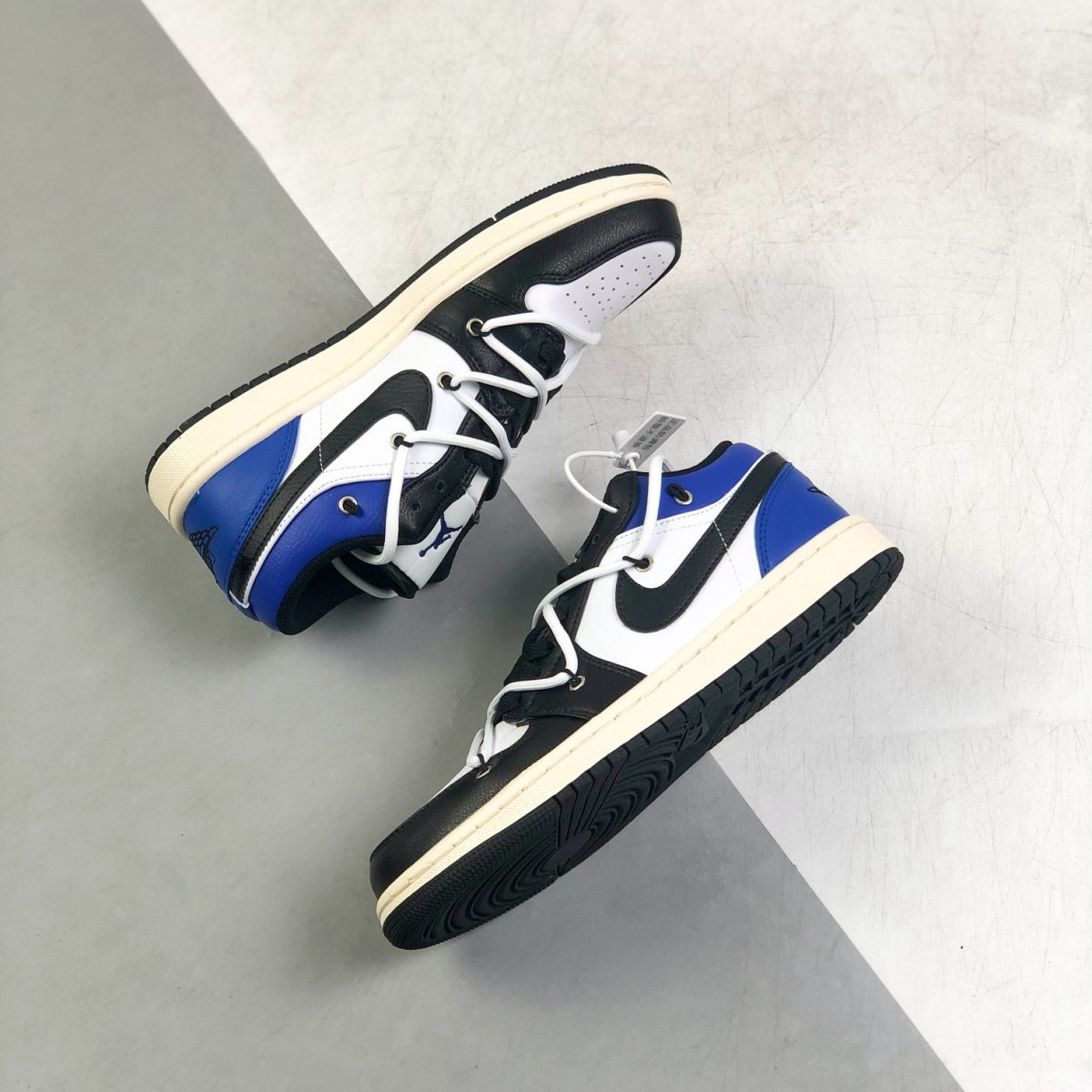 Nike Air Jordan 1 x OFF White Low Top Sneakers Shoes Gr. 36-46 - Image 5