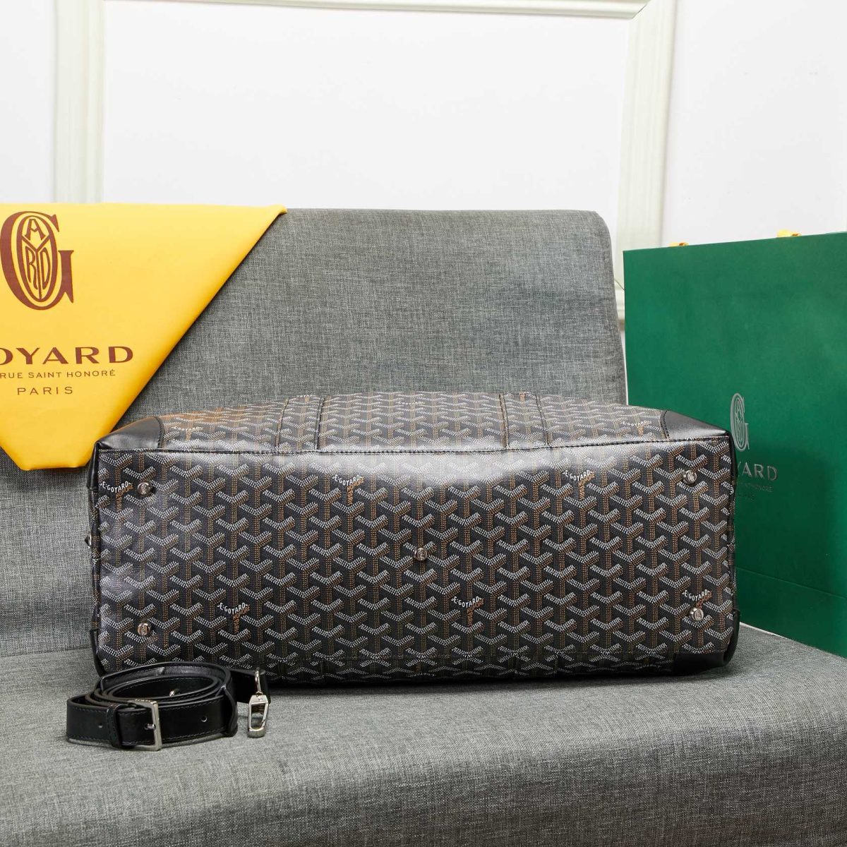 Goyard Bowling Travel Bags Size 48*28*22cm - Image 5