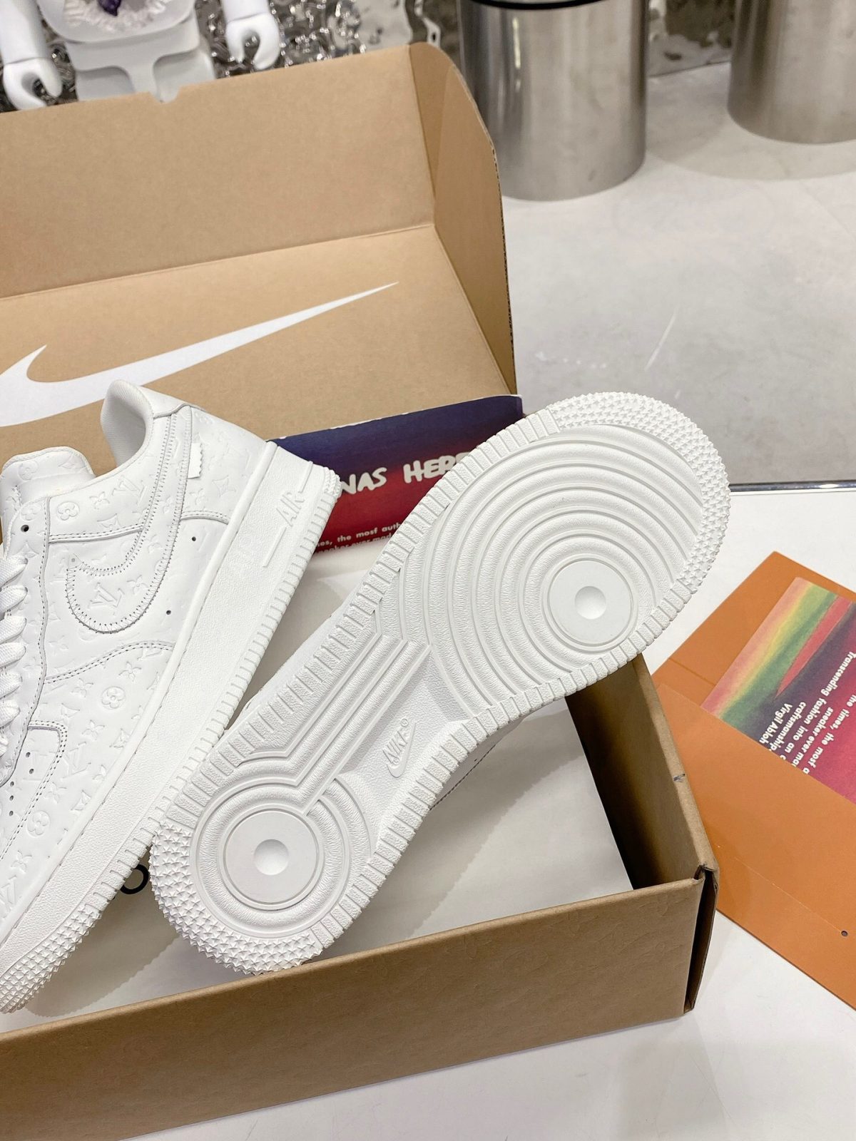 Louis Vuitton x Off White x Air Force 1 Sneaker Size 36-45 - Image 10