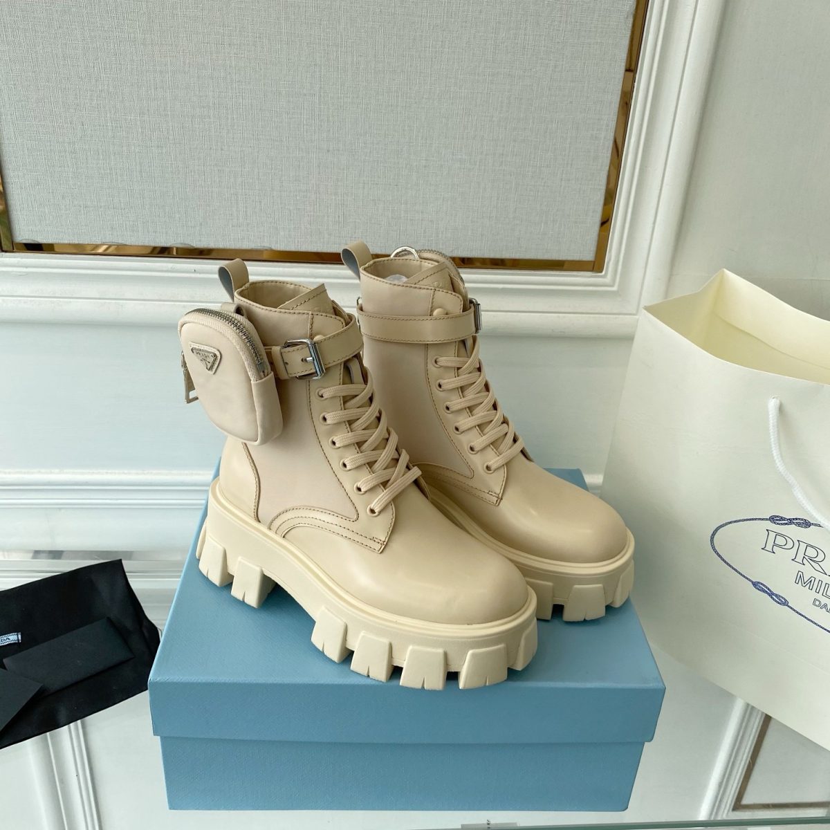 Prada 2020ss Men Women Boots Gr.36-45 - Image 2