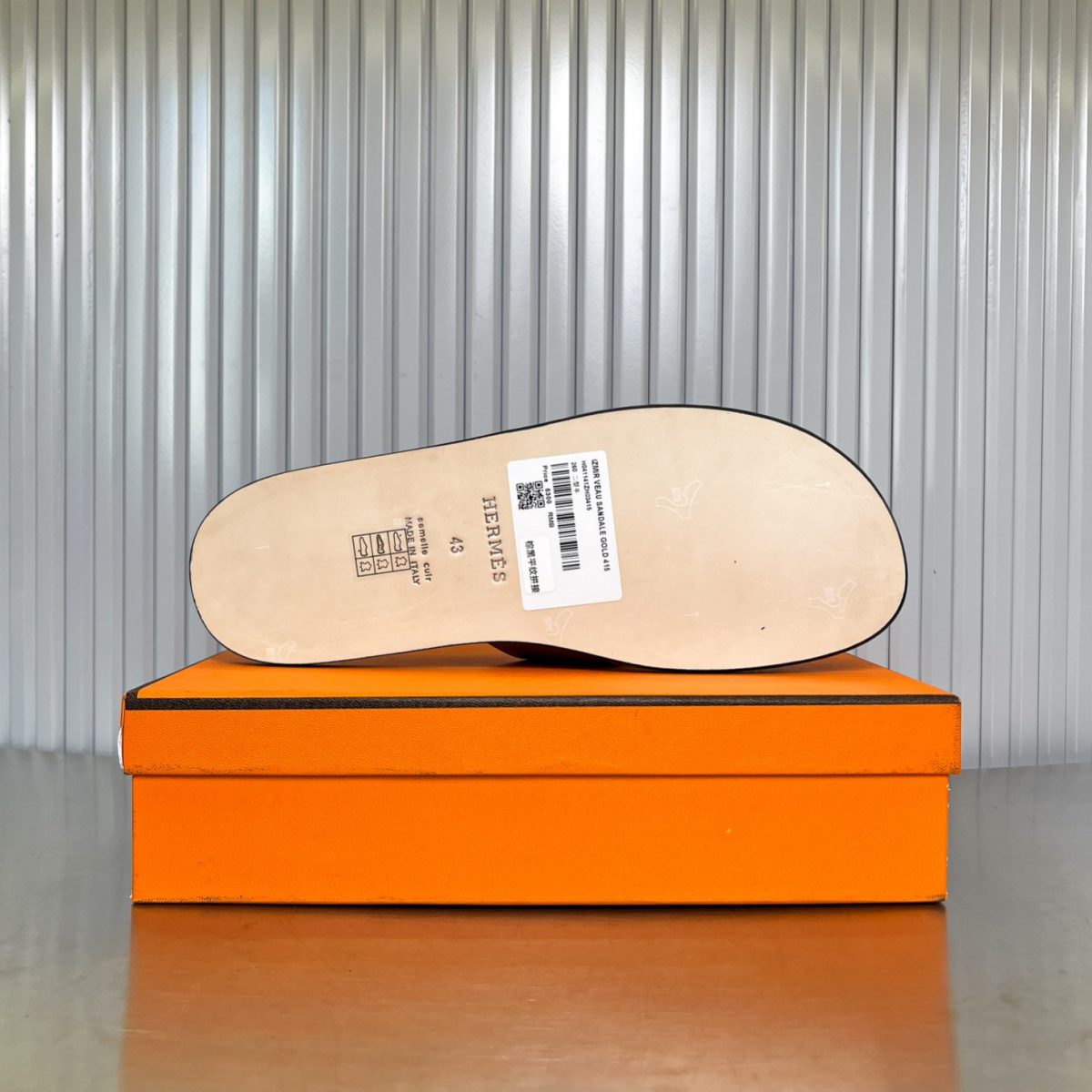 Hermes lzmir Sandals Size 40-45 - Image 6