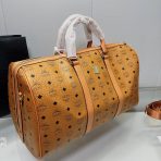 MCM Ottomar Weekender Bag in Visetos Size 45cm - Image 9