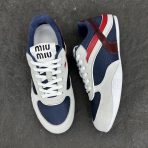 MiuMiu Suede leather and fabric Sneaker Size 35-40 - Image 4