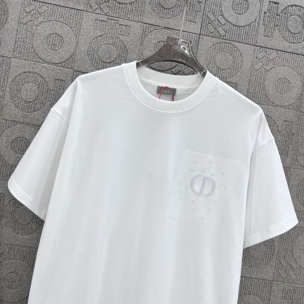 Dior T Shirt  Embroider Logo Size XS-L - Image 6
