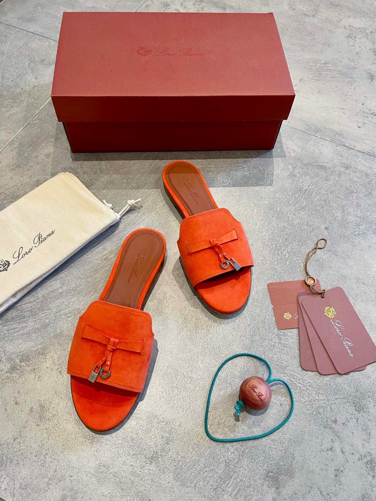 Loro Piana Charms Slipper Women Slippers Size 36-41 - Image 3