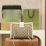 Gucci GG Supreme Padlock Women Shoulder Bags Size 26*18*10cm - Image 8