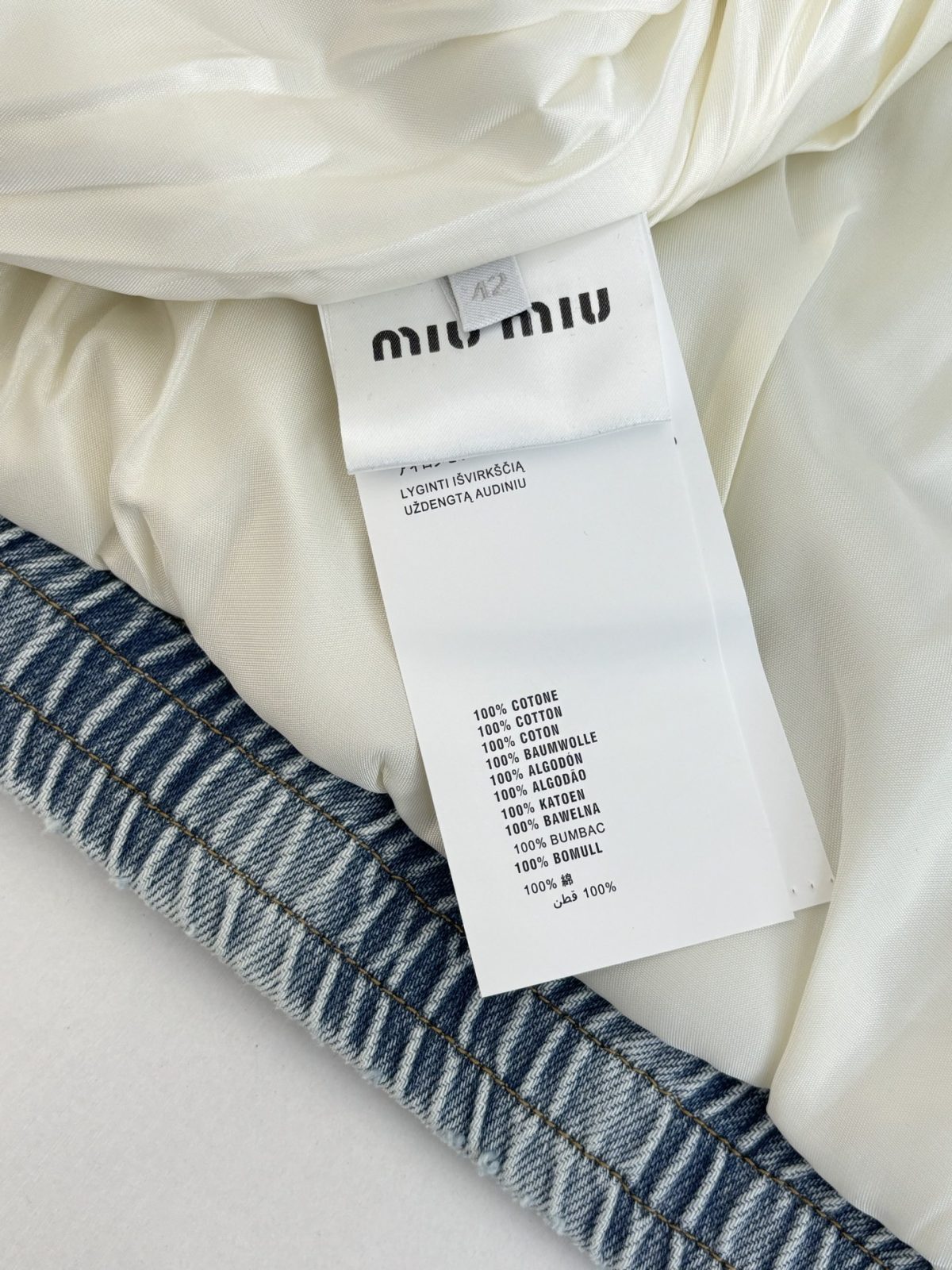 MiuMiu Unisex Jacket Size S-L - Image 2
