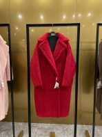 Max Mara Teddy fur long coat Size XS-M