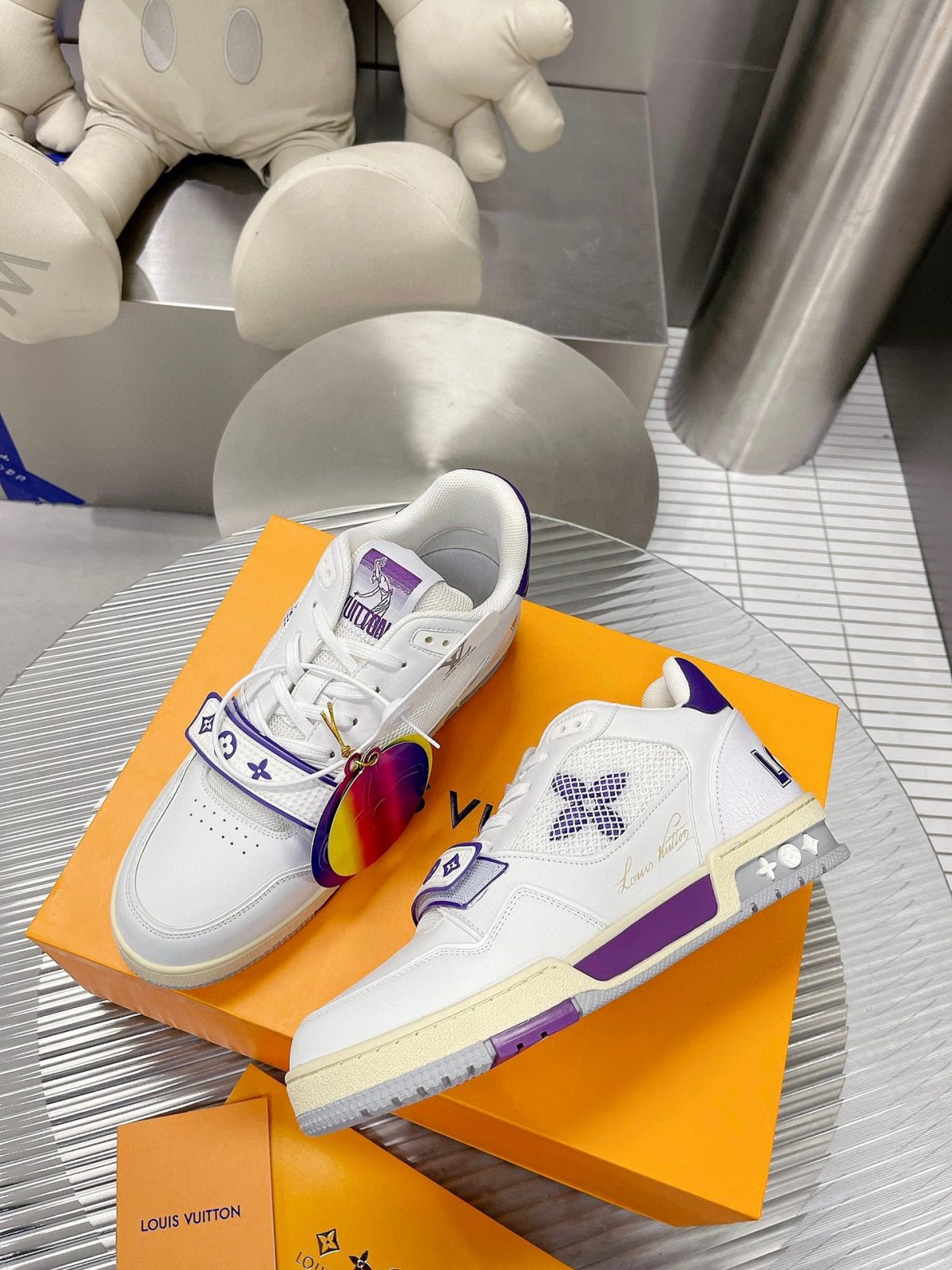 Louis Vuitton LV Trainer Velcro Strap Sneaker Size 36-46 - Image 4