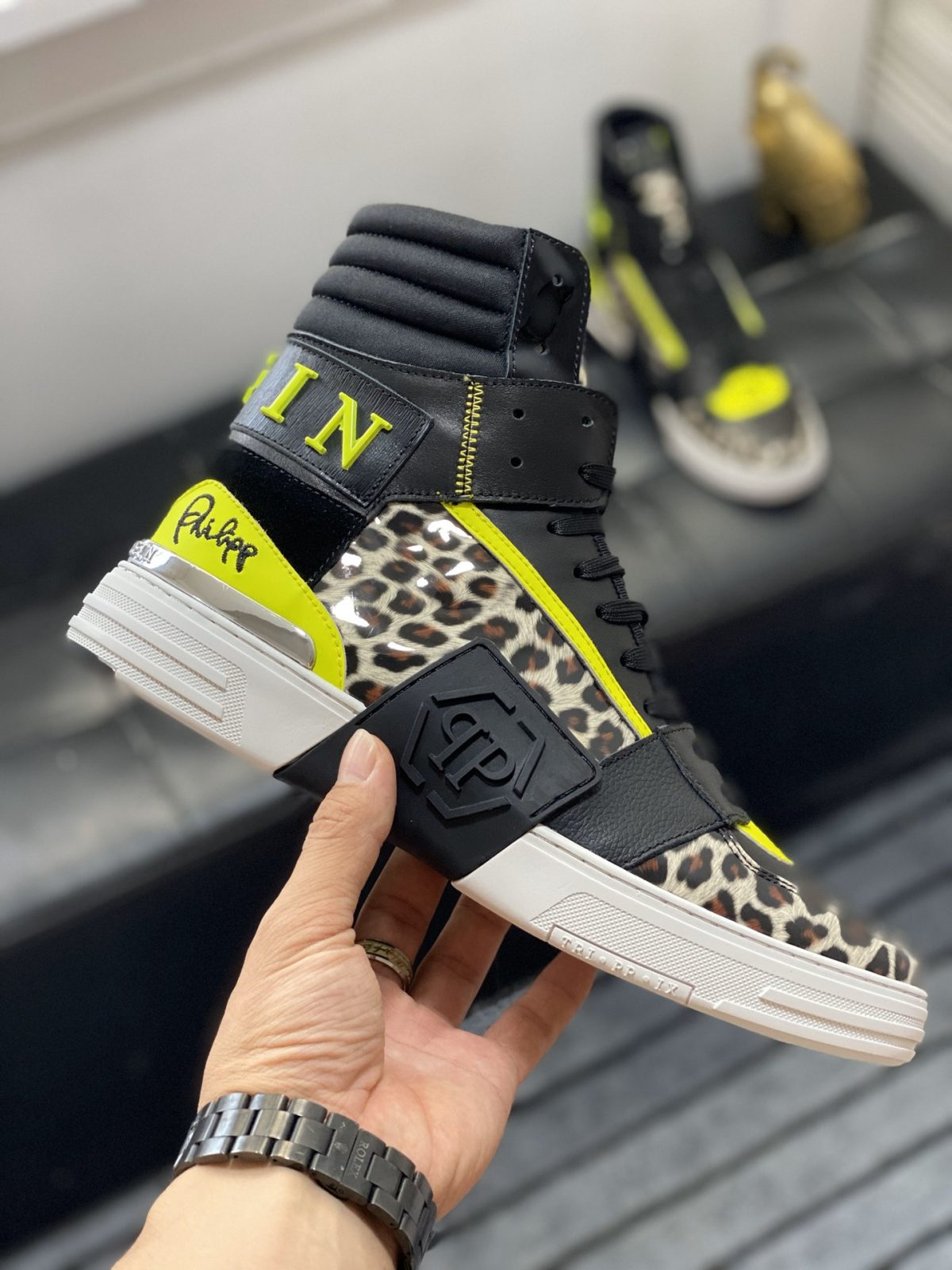 Philipp Plein Mens Outdoor Sneakers Shoes 38 - 45 - Image 8