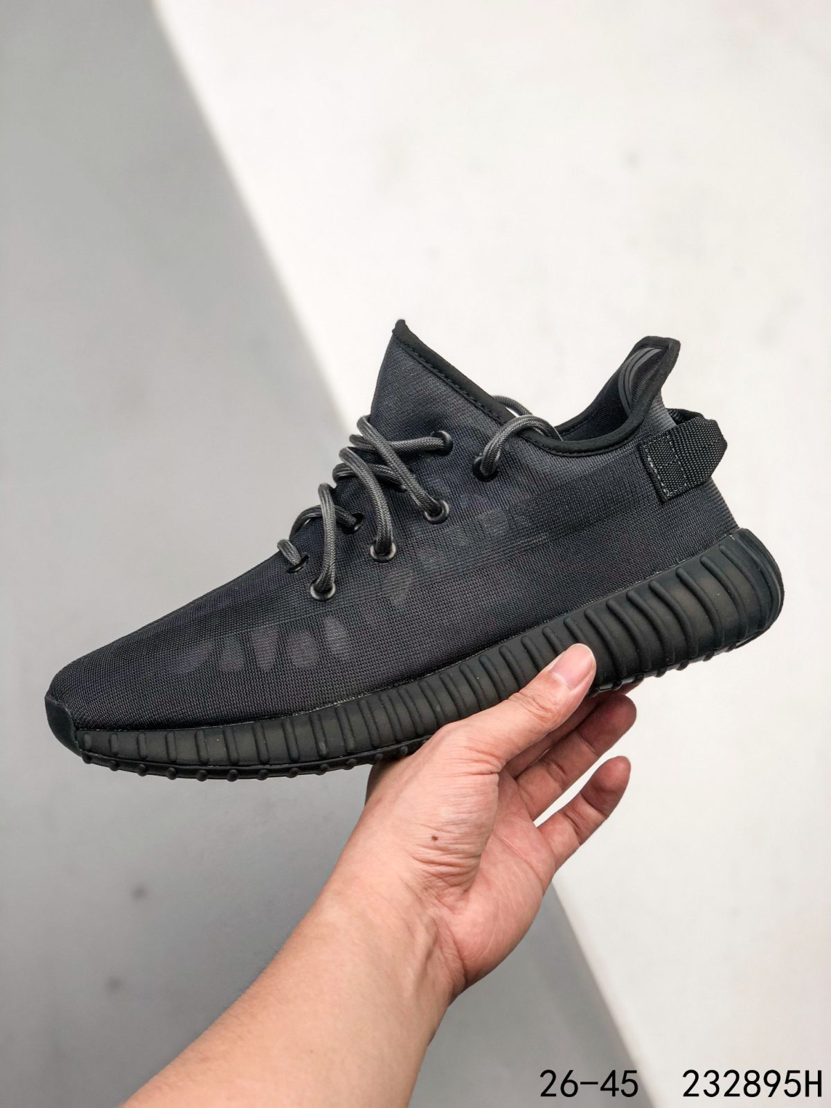 Yeezy 350 Boost 350 V2 Mono Lce Mens/Women Sneakers Shoes Black 36 - 45 - Image 4
