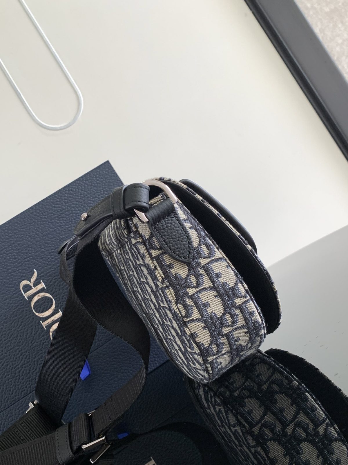 Dior Saddle Messenger Men Shoulder Bags Size 24.5*16.5*5.5cm - Image 3