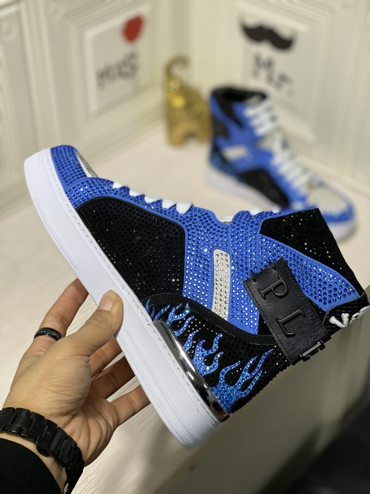 Philipp Plein Mens Outdoor Sneakers Shoes 38 - 45 - Image 5