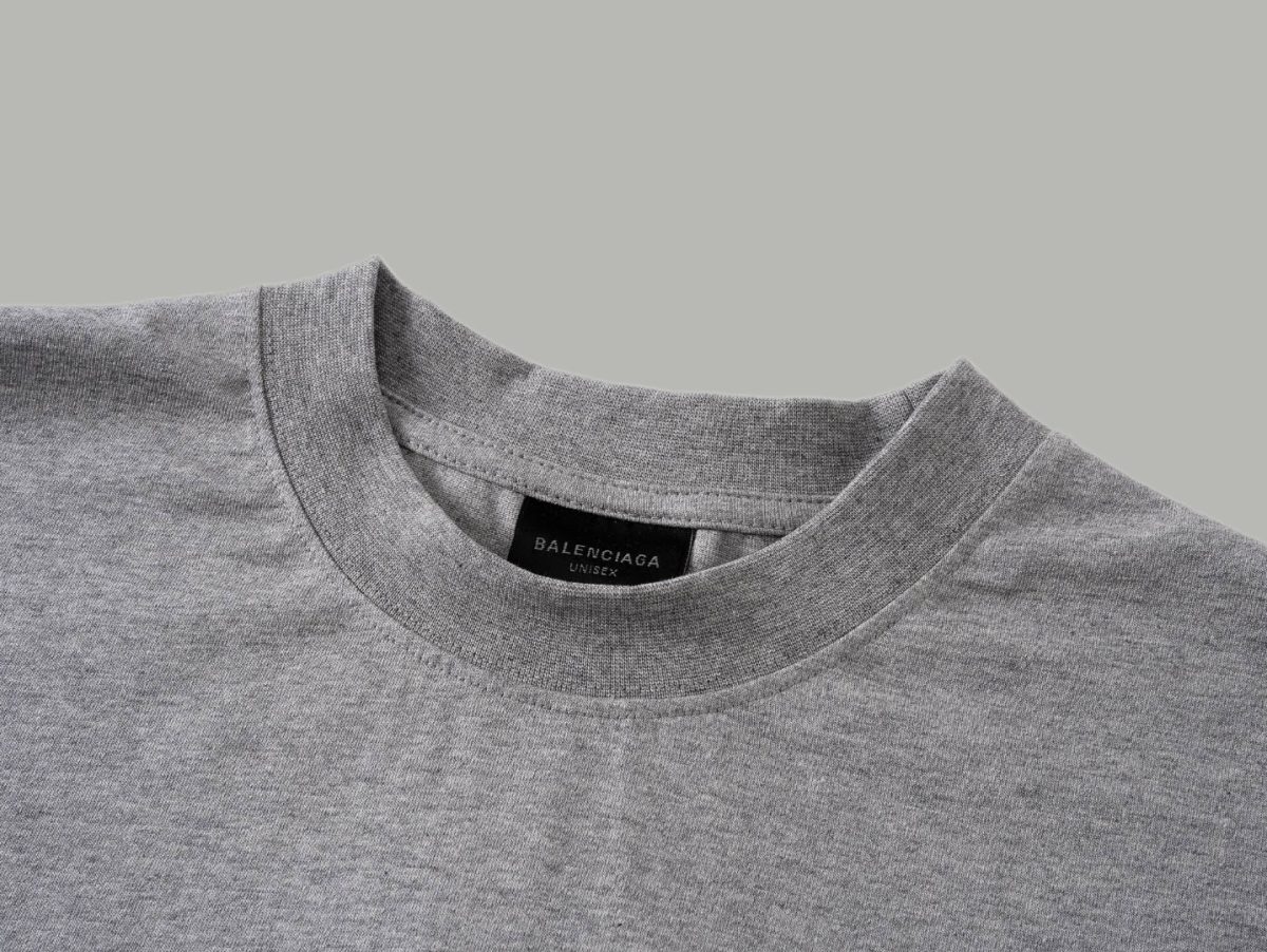Balenciaga Unisex Cotton T Shirt Size S-XL - Image 3