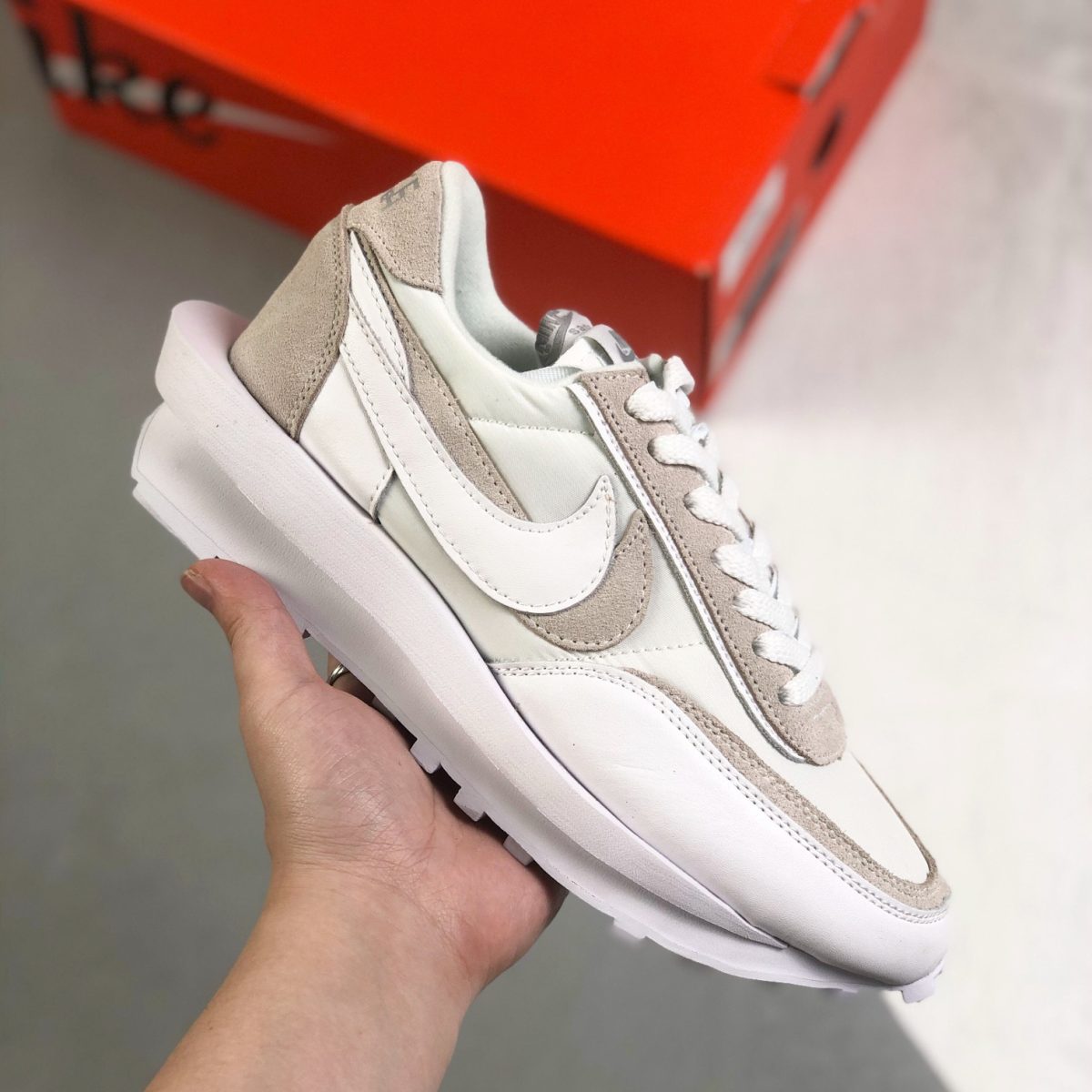Nike x Sacai LDV Waffle Sneakers Shoes White Mens/Women 36 - 46 - Image 1
