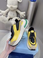 Prada 2024 New Systeme brushed leather dad Sneaker Size 36-45 - Image 3