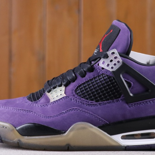 Nike Air Jordan 4 x Travis Scott Purple Gr. 36-46