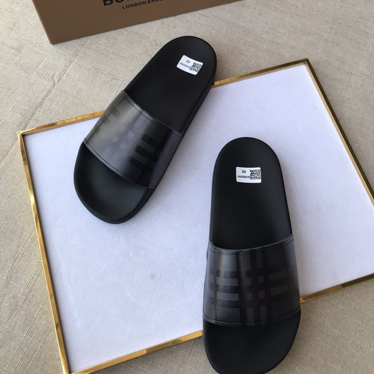 Burberry Mens Women Sandals Gr. 36-46 - Image 8