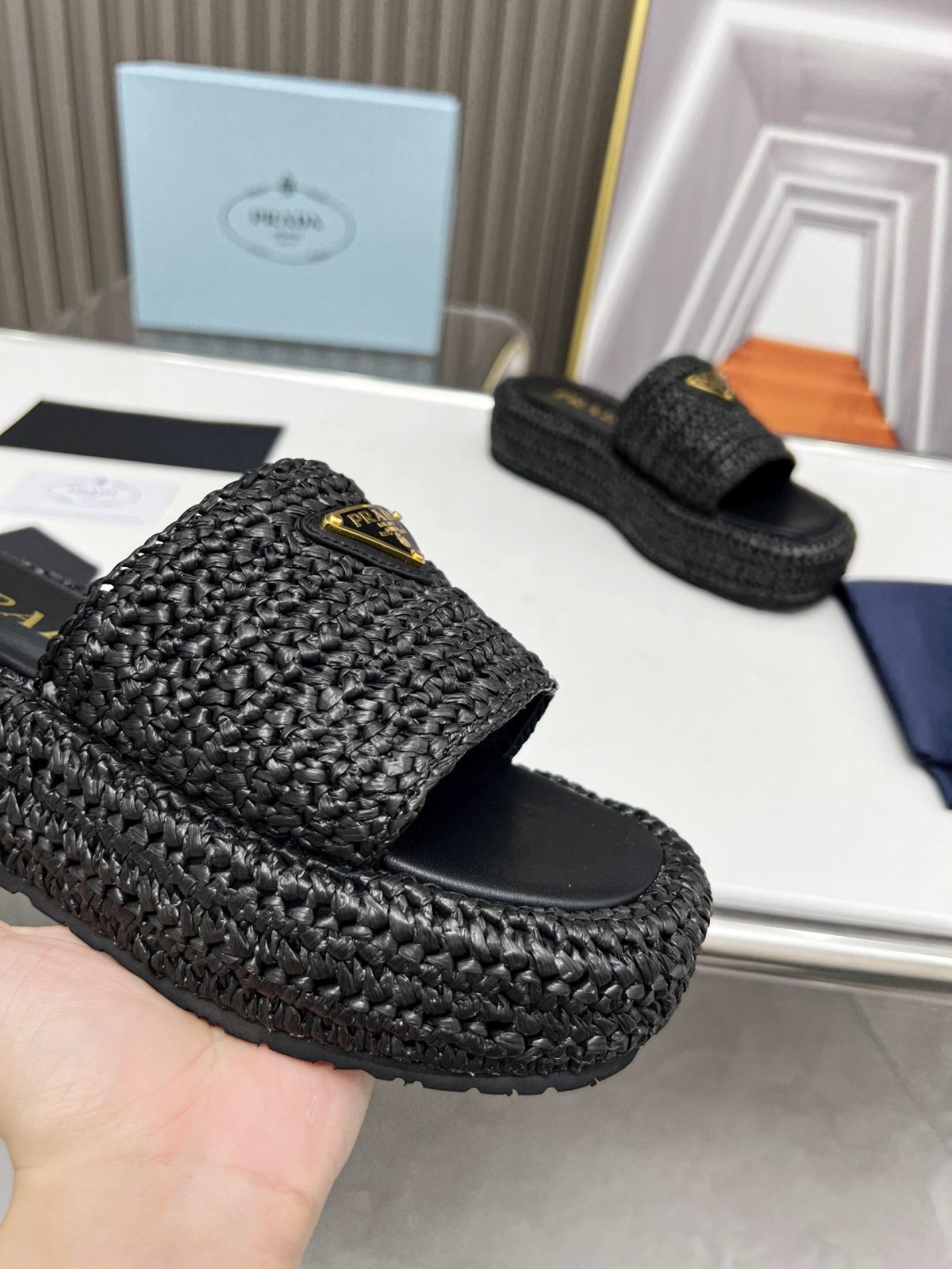 Prada 2024 New Monolith sandals Size 36-41 - Image 3