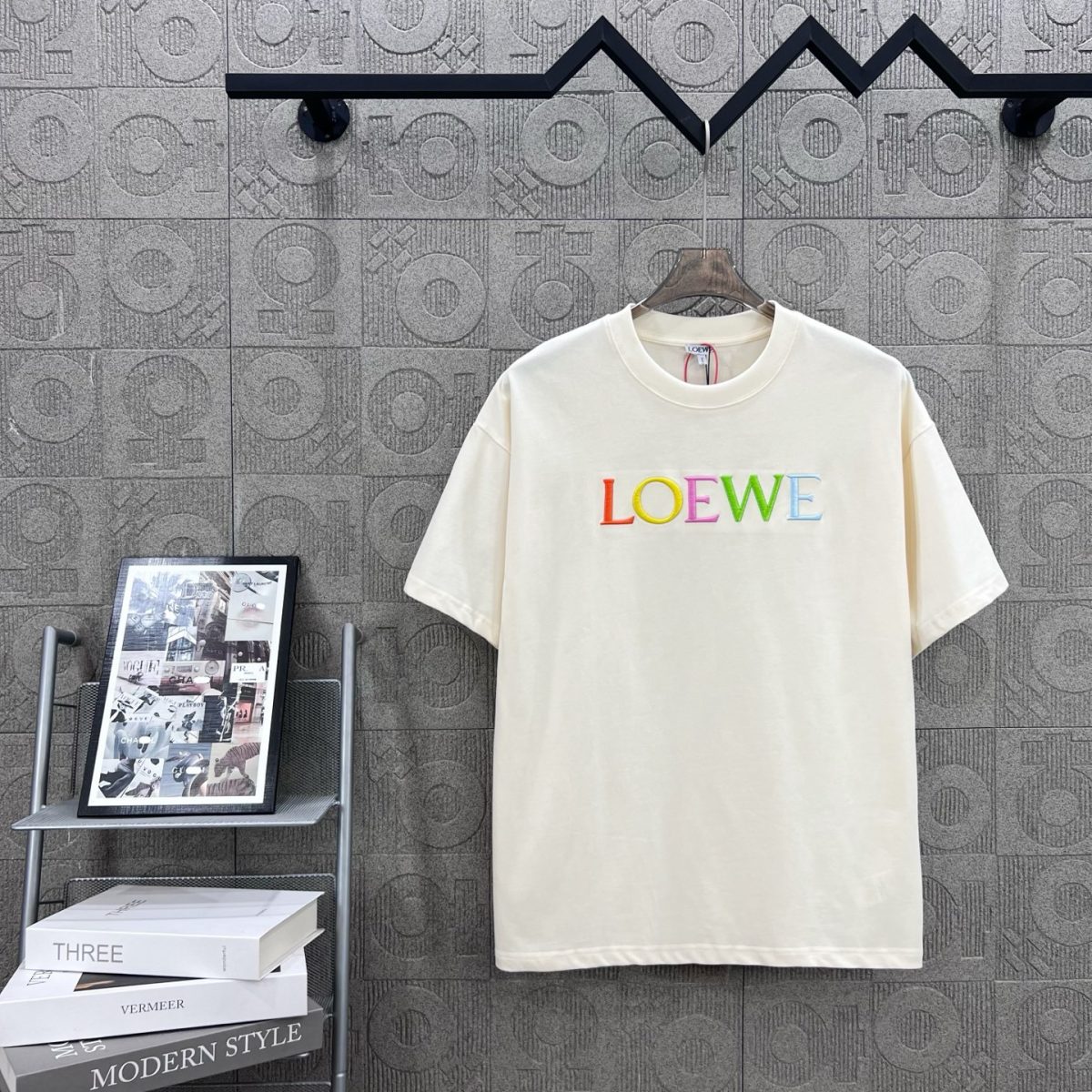 Loewe T Shirt  Embroider Logo Size XS-L - Image 1