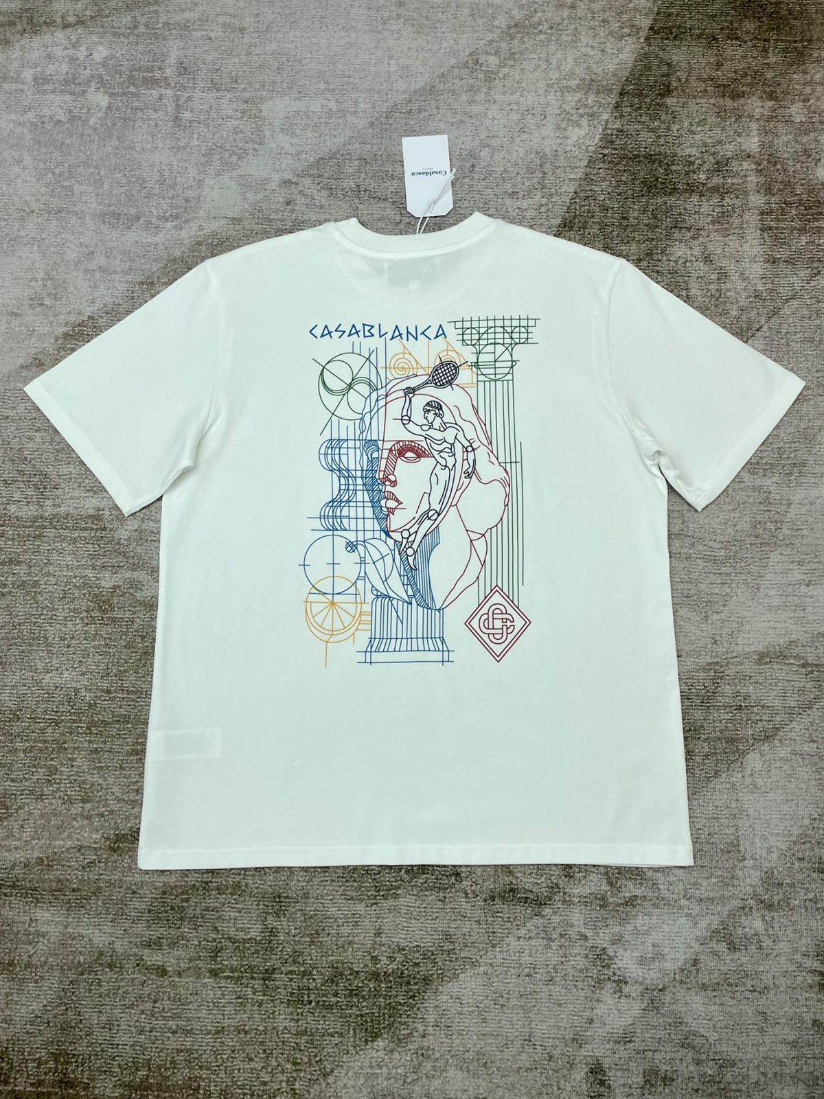 Casablanca T Shirt Size S-XL - Image 3