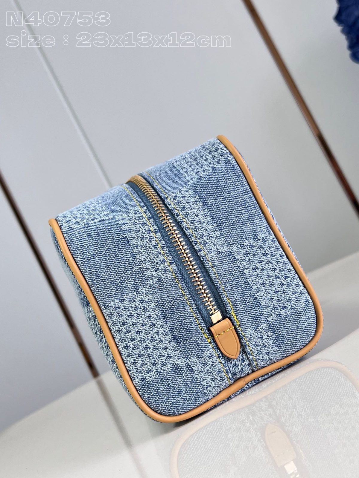 Louis Vuitton N40753 Locker Dopp Kit Bags Size 23*13*12cm - Image 6