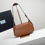 Prada 1BD358 Small Leather Shoulder Bags Size 25*15*5.5cm - Image 4