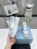 Prada 2024 New Downtown Bold leather Sneaker Size 36-41 - Image 3
