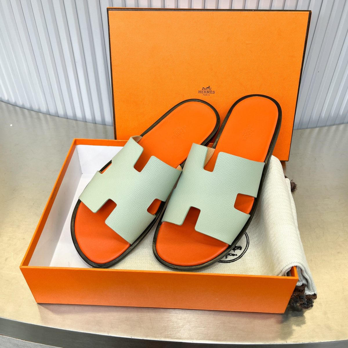 Hermes lzmir Sandals Size 40-45 - Image 8