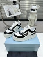 Prada 2024 New Downtown Bold leather Sneaker Size 36-41 - Image 4