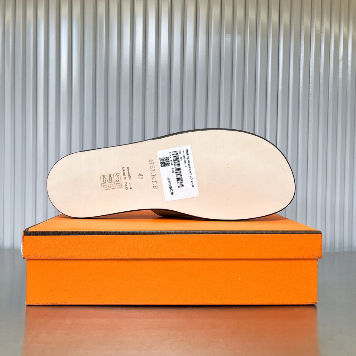 Hermes lzmir Sandals Size 40-45 - Image 5