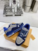 Louis Vuitton LV Trainer Diamond Sneaker Size 36-46 - Image 5
