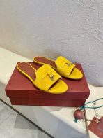 Loro Piana Charms Slipper Women Slippers Size 36-41 - Image 2
