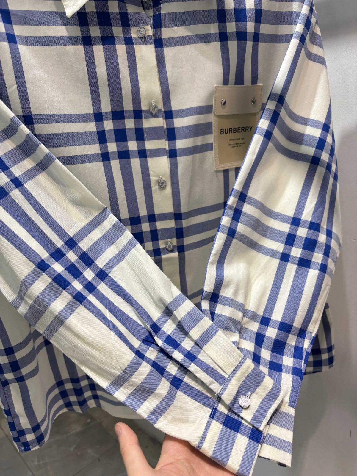 Burberry Unisex Shirt Size S-XL - Image 9