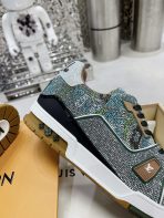 Louis Vuitton LV Trainer Diamond Sneaker Size 36-46 - Image 8