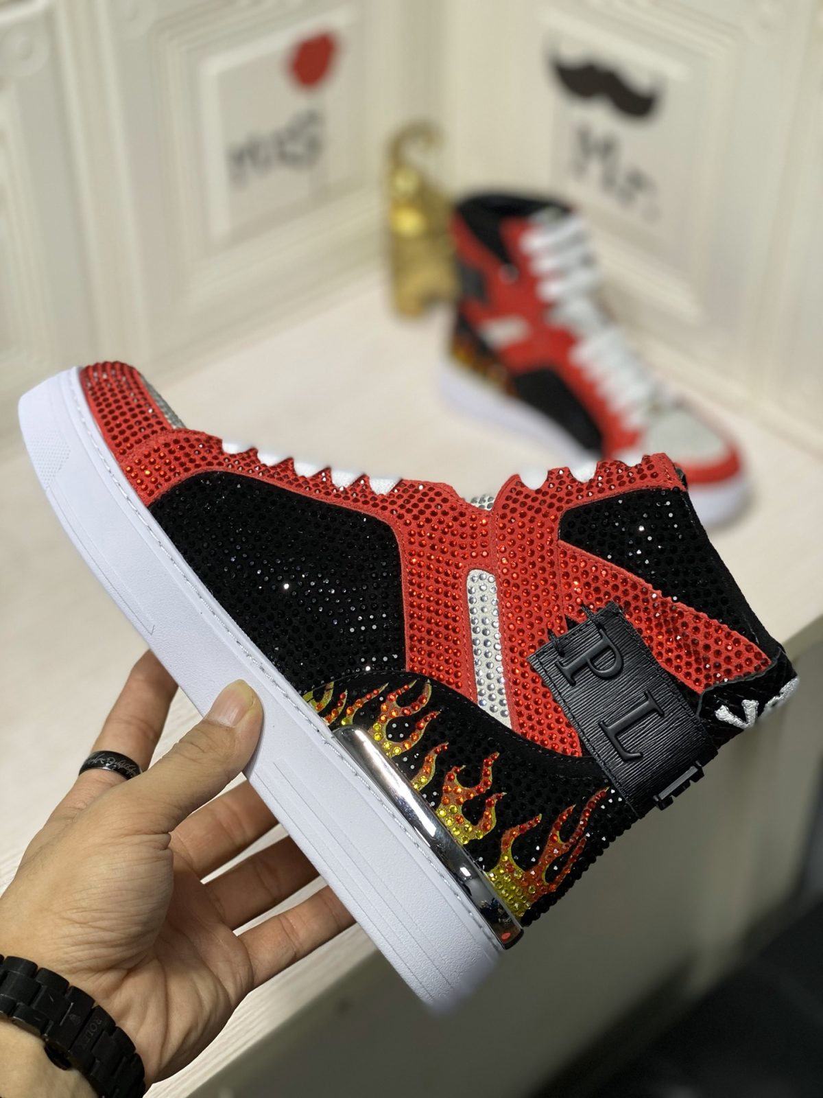 Philipp Plein Mens Outdoor Sneakers Shoes 38 - 45 - Image 6