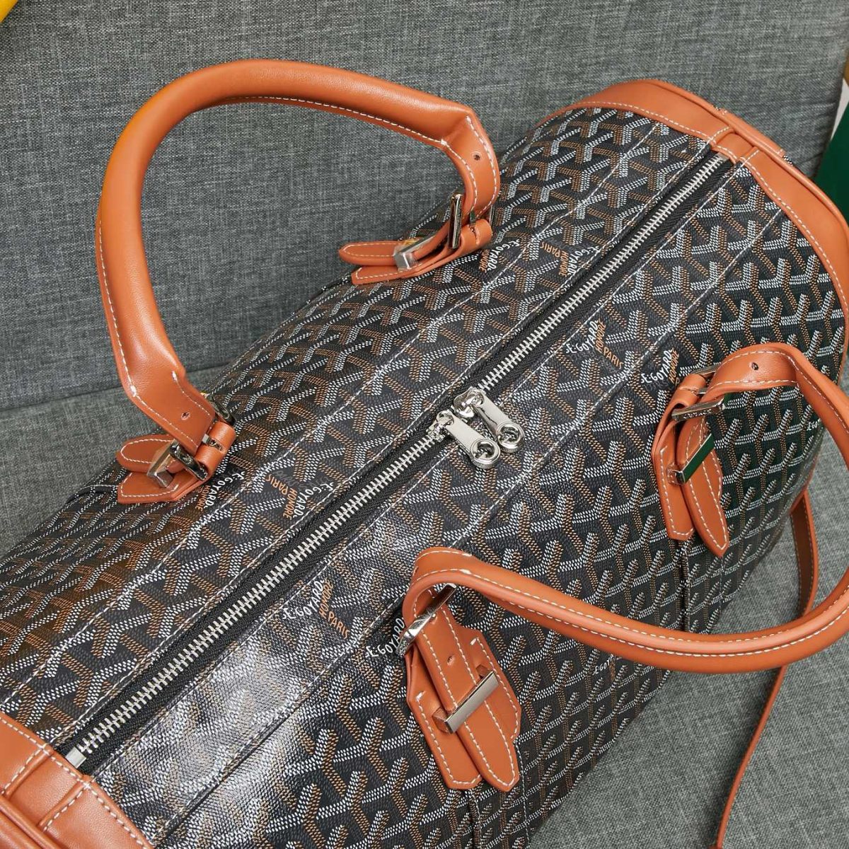 Goyard Bowling Travel Bags Size 48*28*22cm - Image 4