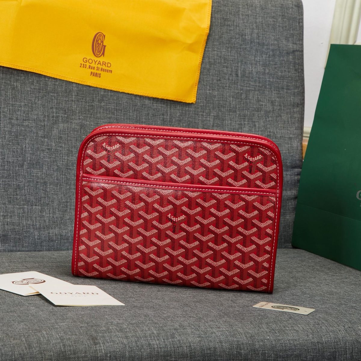 Goyard Clutch Size 25*18.5*6cm - Image 1
