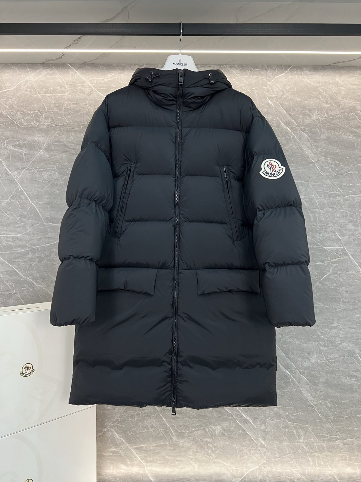 Moncler Unisex Bosona Long Down Jacket Size S-XXL - Image 1
