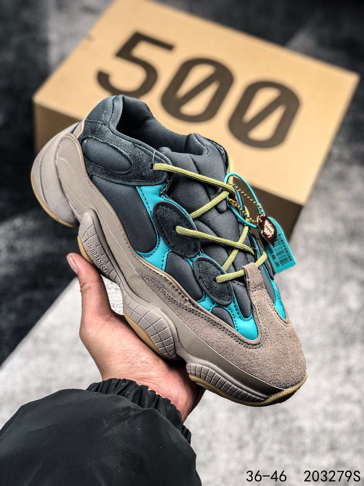 Yeezy 500 Mens/Women's Sneakers Shoes 36 - 46 - Image 1
