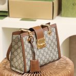 Gucci GG Supreme Padlock Women Shoulder Bags Size 26*18*10cm - Image 7