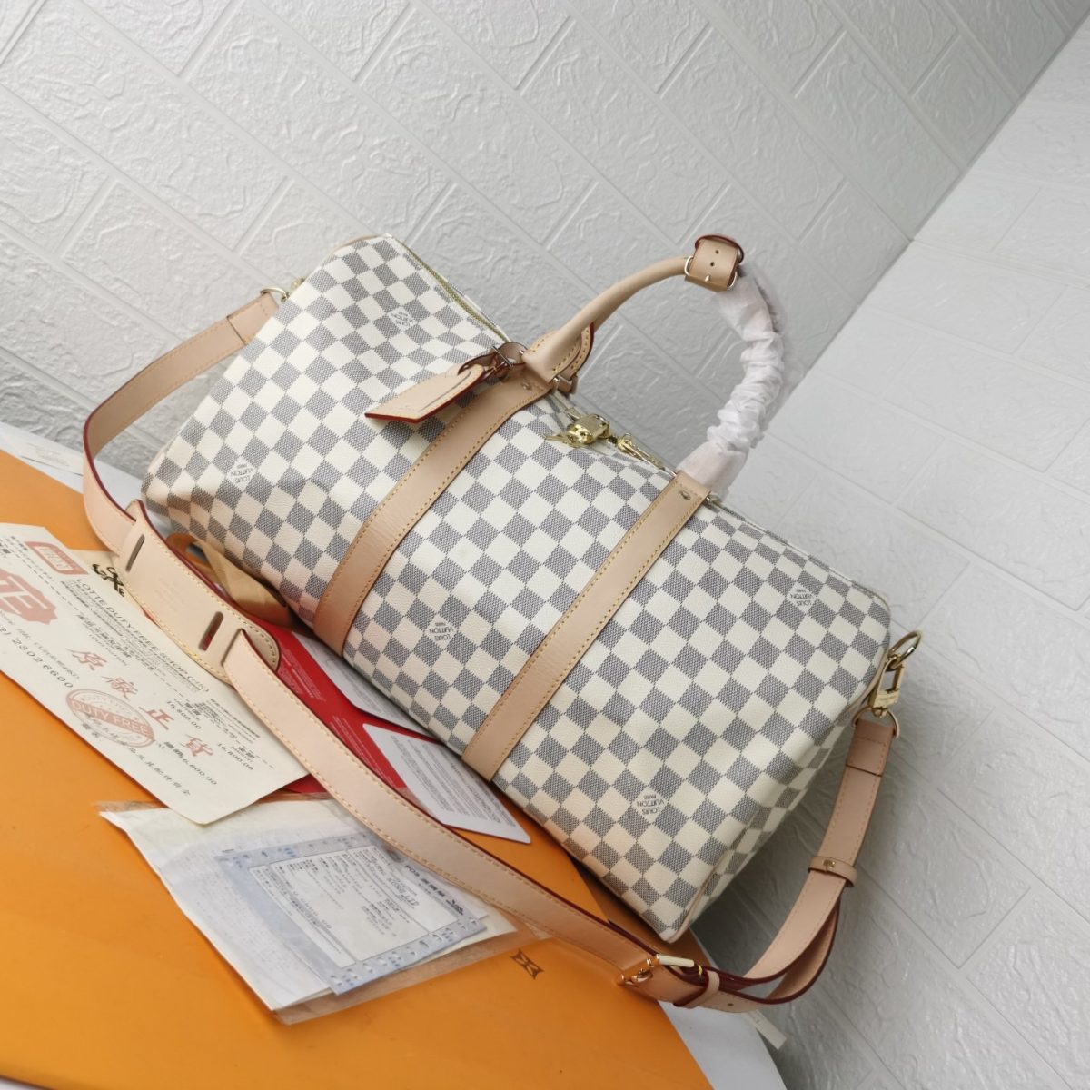 Louis Vuitton Keepall Travel Bags Size 50*29*23cm - Image 1