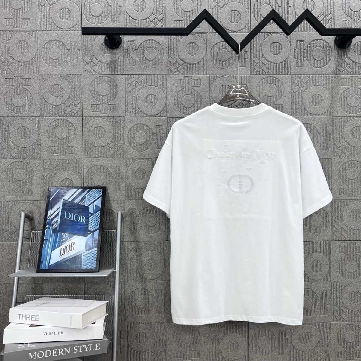 Dior T Shirt  Embroider Logo Size XS-L - Image 4