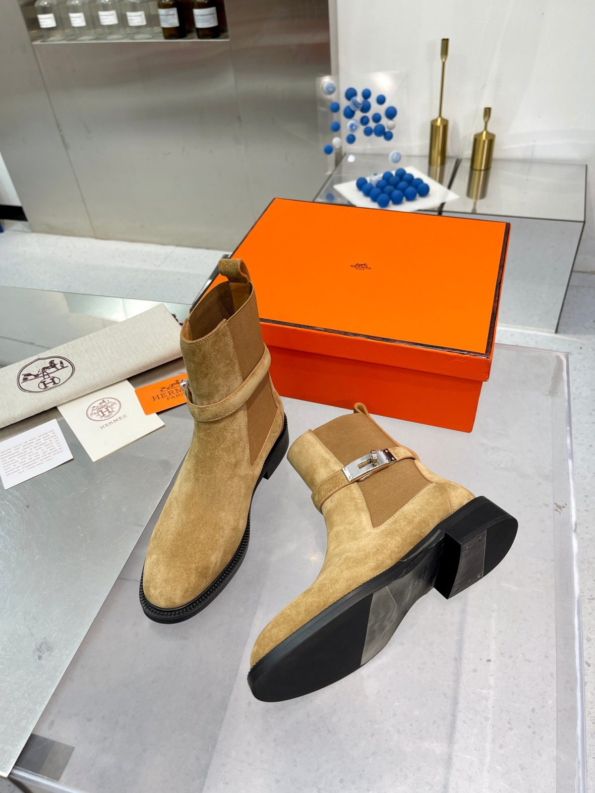 Hermes 23fw Women New Kelly Boots Size 36-41 - Image 7