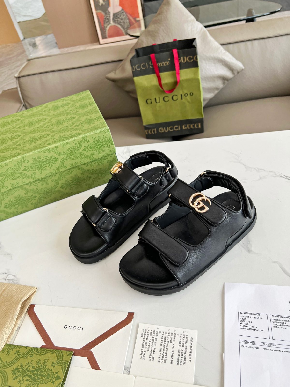 Gucci 2024ss Sandals Size 36-41 - Image 2